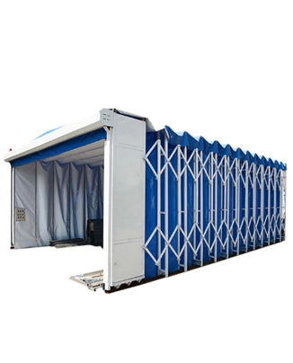 Telescopic Paint Booth