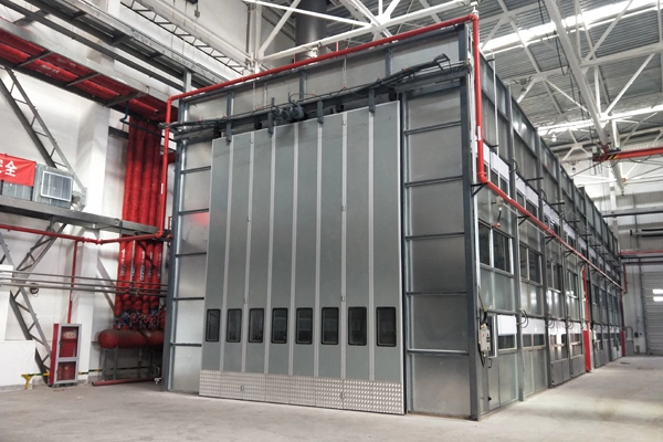 aircraft paint booth