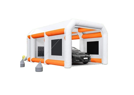 portable auto paint booth