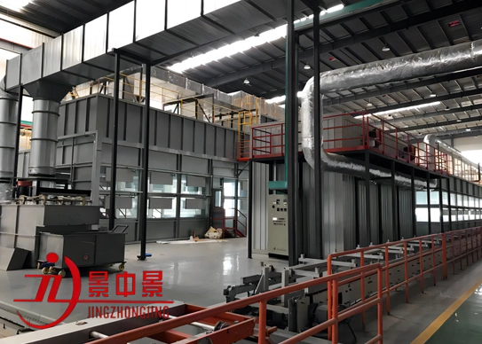 aircraft spray booth