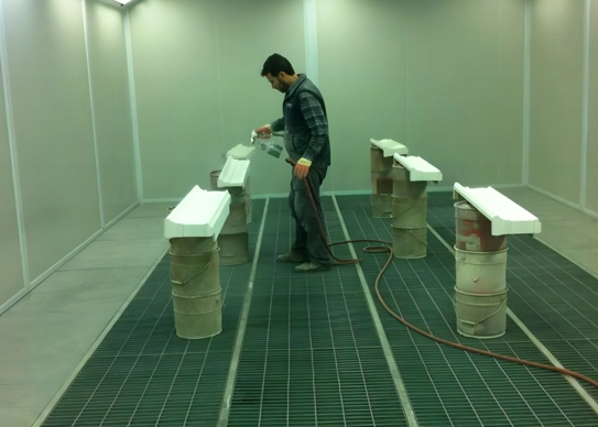 furniture spray booth