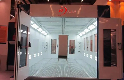 China Factory Oven Bake Automotive Outdoor Car Painting Spray Booth For Sale